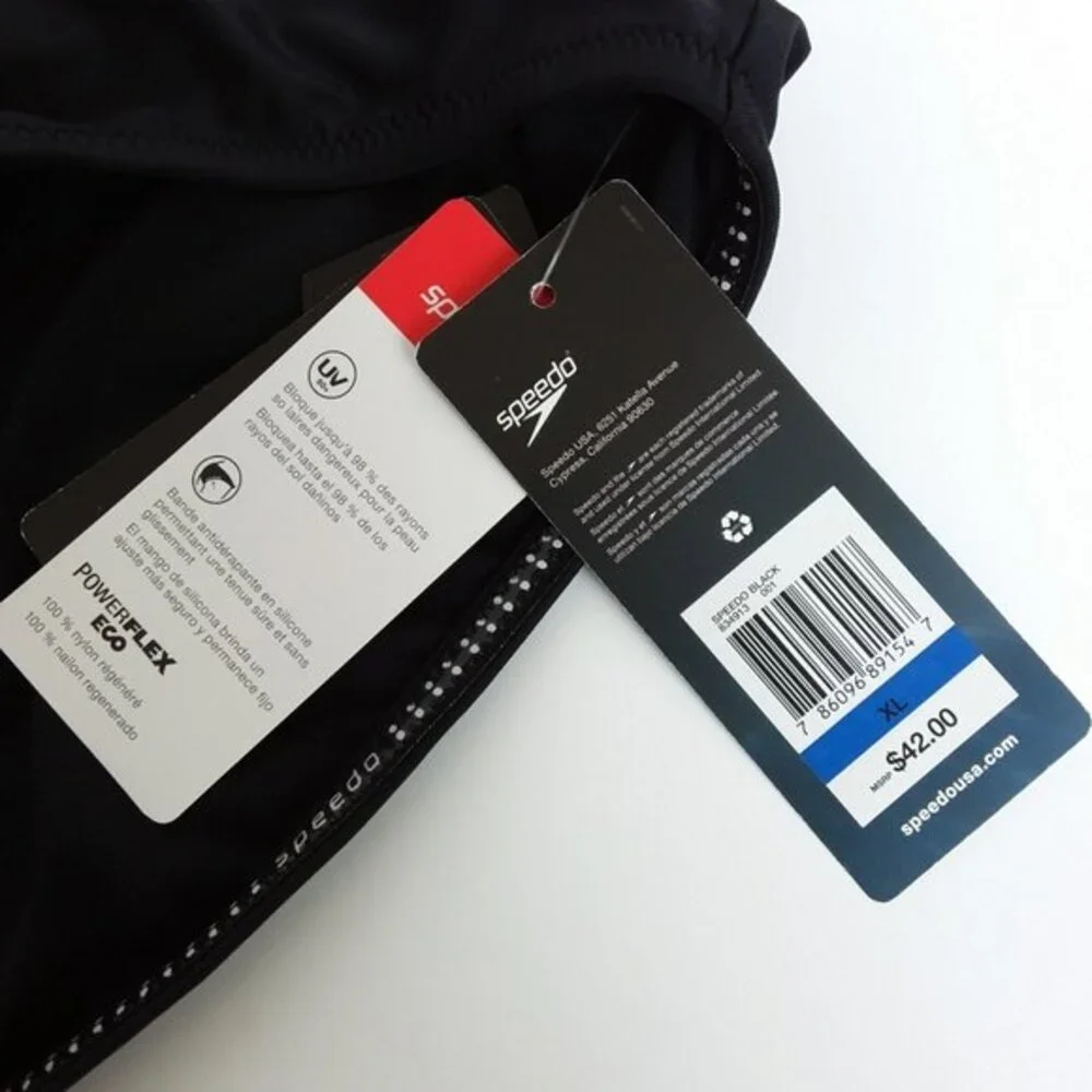 Speedo Power Flex UV 50+ Bikini Bottom Black XL